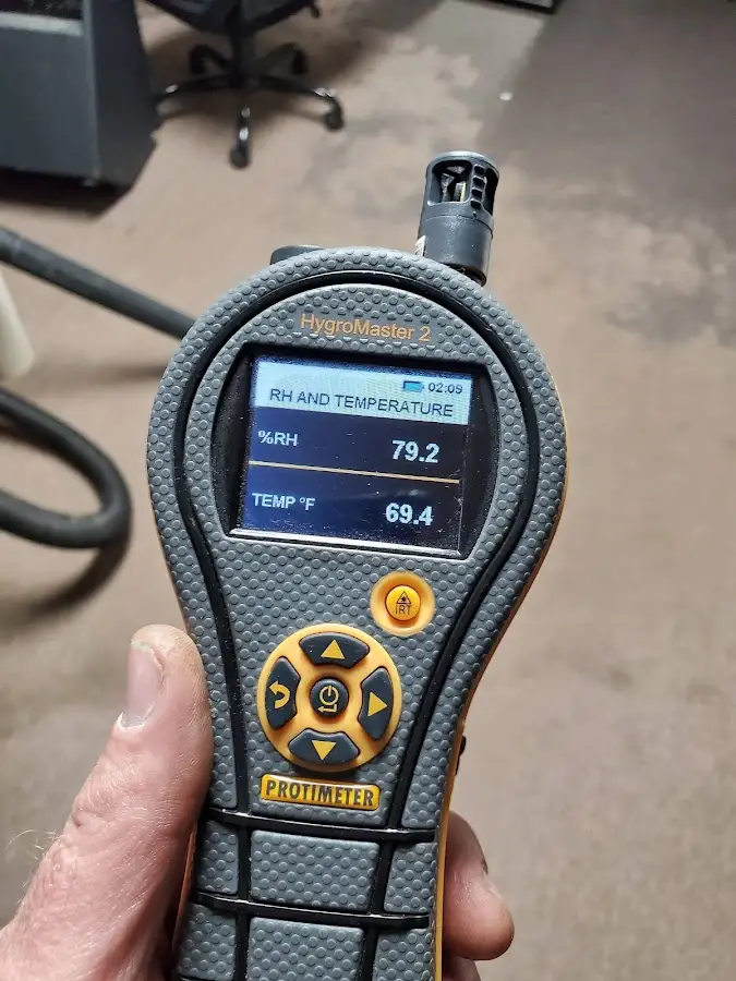 Moisture meter humidity assessment for Mold Remediation & Removal in Del Aire